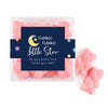 Personalized Baby Shower Only Little Star Favor Cube with Sanded Gummy Bears