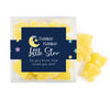 Personalized Baby Shower Only Little Star Favor Cube with Sanded Gummy Bears