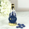 Personalized Baby Shower Little Star Champagne Bottle with Milk Chocolate Minis