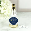 Personalized Baby Shower Little Star Champagne Bottle with Milk Chocolate Minis