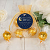 Personalized Baby Shower Little Star Lindt Truffle Organza Bag