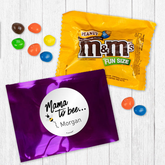 Personalized Baby Shower Mama to Bee Peanut M&Ms