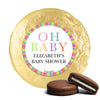 Personalized Happy Baby Baby Shower Milk Chocolate Covered Oreos