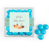 Personalized Baby Shower Woodland Buddies Favor Cube with Milk Chocolate Minis