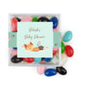 Personalized Baby Shower Woodland Buddies JUST CANDY® favor cube with Jelly Beans