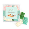 Personalized Baby Shower Woodland Buddies Favor Cube with Gummy Bears