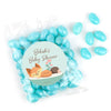 Personalized Baby Shower Woodland Buddies Candy Bags with Jelly Beans