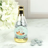 Personalized Baby Shower Woodland Buddies Champagne Bottle with Milk Chocolate Minis