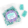 Personalized Baby Shower Mermaid Gummi Bears