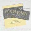 Personalized Oh Baby With Hearts Hershey's Chocolate Bar Wrappers