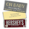 Personalized Oh Baby With Hearts Hershey's Milk Chocolate Bar