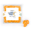 Personalized Baby Shower Over the Moon Favor Cube with Jelly Belly Jelly Beans