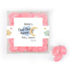 Personalized Baby Shower Over the Moon Favor Cube with Jelly Belly Jelly Beans