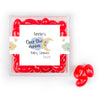 Personalized Baby Shower Over the Moon Favor Cube with Jelly Belly Jelly Beans