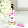 Personalized Baby Shower Over the Moon Champagne Bottle with Milk Chocolate Minis