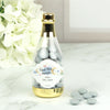 Personalized Baby Shower Over the Moon Champagne Bottle with Milk Chocolate Minis