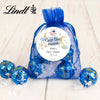 Personalized Baby Shower Over the Moon Lindt Truffle Organza Bag