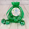 Personalized Baby Shower Whale Lindt Truffle Organza Bag