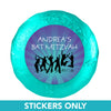 Bar & Bat Mitzvah 1.25" Sticker Disco Dance (48 Stickers)