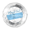 Personalized Bat Mitzvah Marble 1.25" Sticker (48 Stickers)