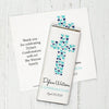 Confirmation Personalized Chocolate Bar Wrappers Hearts Cross