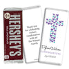 Confirmation Personalized Hershey's Milk Chocolate Bar Hearts Cross