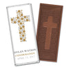 Confirmation Personalized Embossed Cross Chocolate Bar