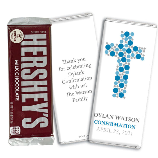 Confirmation Personalized Hershey's Milk Chocolate Bar