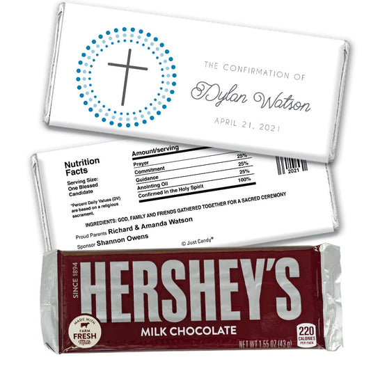 Confirmation Personalized Hershey's Milk Chocolate Bar