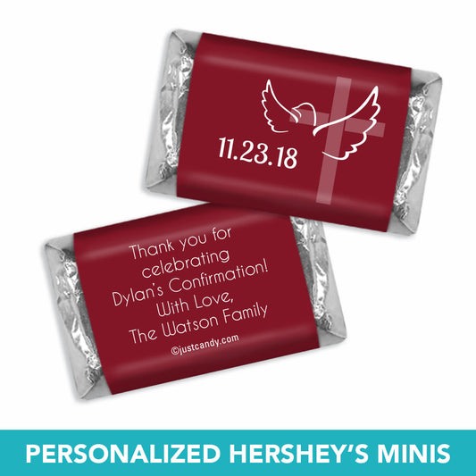 Personalized Confirmation Crimson Cross Deluxe Candy Buffet