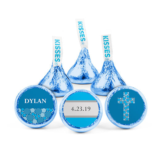 Personalized Boy Confirmation Stones Cross Deluxe Candy Buffet