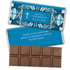 Personalized Confirmation Stained Glass Belgian Chocolate Bar & Wrapper