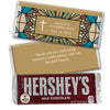 Personalized Confirmation Stained Glass Hershey's Milk Chocolate Bar & Wrapper