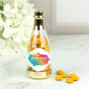 Custom Add Your Artwork Champagne Bottle with Just Candy Chocolate Minis