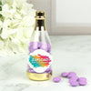 Custom Add Your Artwork Champagne Bottle with Just Candy Chocolate Minis