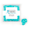 Personalized Awareness Ribbon JUST CANDY� favor cube with Jelly Belly Jelly Beans