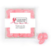 Personalized Awareness Ribbon JUST CANDY� favor cube with Jelly Belly Jelly Beans