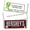 Personalized Awareness Ribbons Hershey's Milk Chocolate Bar