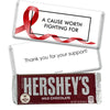 Personalized Awareness Ribbons Hershey's Milk Chocolate Bar