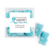 Personalized Awareness Ribbons JUST CANDY� favor cube with Sugar Sanded Gummy Bears