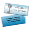 Communion Personalized Chocolate Bar Wrappers Classic Cross