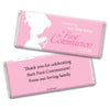 Communion Personalized Chocolate Bar Wrappers Child in Prayer