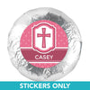 Communion 1.25" Sticker Framed Cross (48 Stickers)