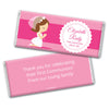 Communion Personalized Chocolate Bar Wrappers Girl in Prayer