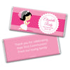 Communion Personalized Chocolate Bar Wrappers Girl in Prayer