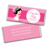 Communion Personalized Chocolate Bar Wrappers Girl in Prayer