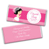 Communion Personalized Chocolate Bar Wrappers Girl in Prayer