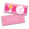 Communion Personalized Chocolate Bar Wrappers Girl in Prayer