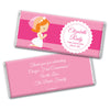 Communion Personalized Chocolate Bar Wrappers Girl in Prayer