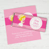 Communion Personalized Chocolate Bar Wrappers Girl in Prayer